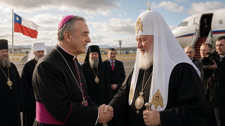 Visita el Patriarca ortodoxo ruso, S.S. Kiril I de Moscú